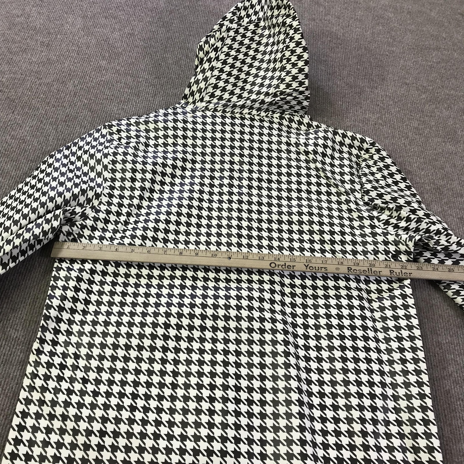 Stutterheim Jacket Womens Medium Black Houndstoot… - image 11