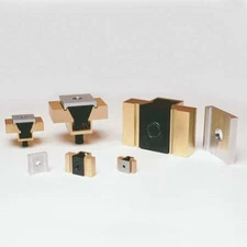 Mitee-Bite Products 60075 Mach. Fixture Clamp, Wedge, 1/4-20, 950Lb.