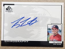 1999 Upper Deck SP Top Prospects AUTO - Tony Torcato #TT