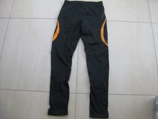 Laufbekleidung Herren Laufhose Laufthight schwarz TCM schwarz orange running