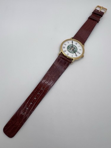 Vintage 90’s Bulova Starbucks Coffe Watch Men’s Roman Numerals Inscription  - Bild 11 von 17