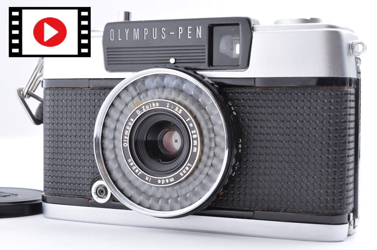 EXC++++] Olympus Pen EE-3 EE3 Half Camera Red Flag Works Clear