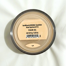 bareMinerals ORIGINAL Foundation SPF 15 Fair 01 Loose Powder USA Warehouse