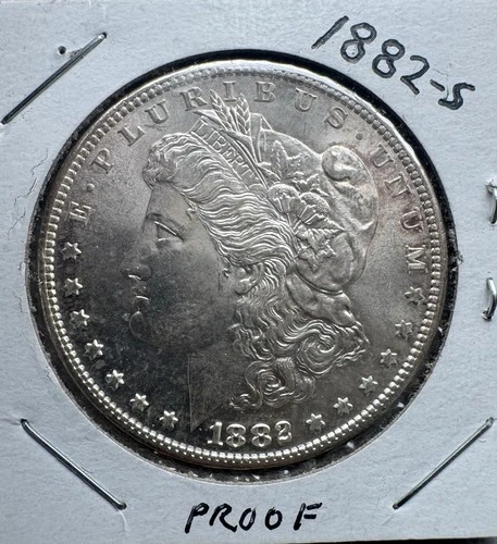 1882-S Morgan Silver Dollar - 90% US Coin AU+