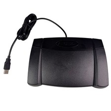 AltoEdge Infinity IN-AE-S USB Transcription Foot Pedal Black Dictation Switch