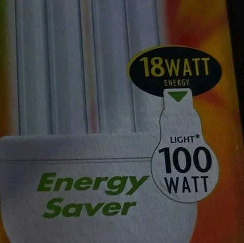 3x PACK OF PHILLIPS ENERGY SAVING BULBS B22 18W=100W LARGE BAYONET 110UMEN NEW - Image 2 of 3