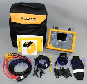 Fluke 1735 Three-Phase Power Logger with voltage/current probes & Fluke soft cas