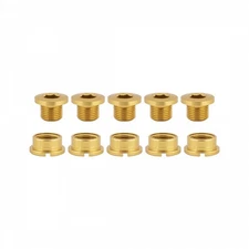 Origin8 Alloy Single Speed Chainring Bolt Set - M8x6mm & M8x4mm Nut,