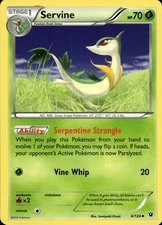Servine 6/124 | XY - Fates Collide | Pokemon TCG | English | Uncommon
