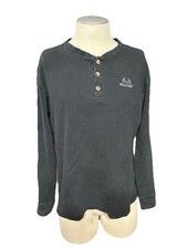 Real Tree Mens Long Sleeve Thermal Shirt XL Black