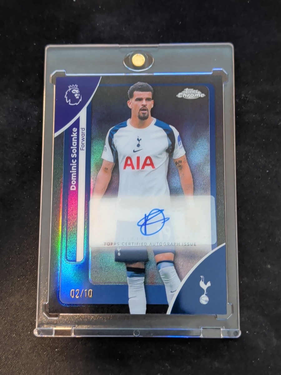 Topps Chrome Premier League EPL 2026 Dominic Solanke Refractor 