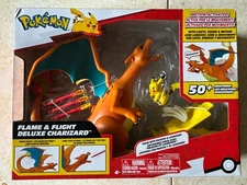POKEMON FLAME & FLIGHT DELUXE CHARIZARD PLAYSET LIGHTS MOTIONS AND SOUNDS!
