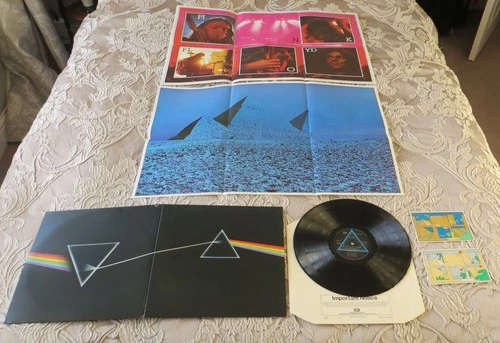 Pink Floyd - Dark side of the moon UK Harvest LP  A-10 B-9