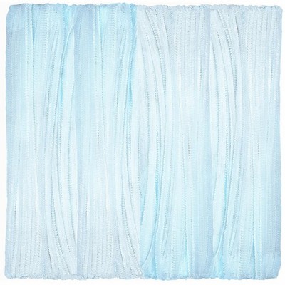 White Pipe Cleaners Craft Chenille Stems (200 Pieces) for DIY Art 