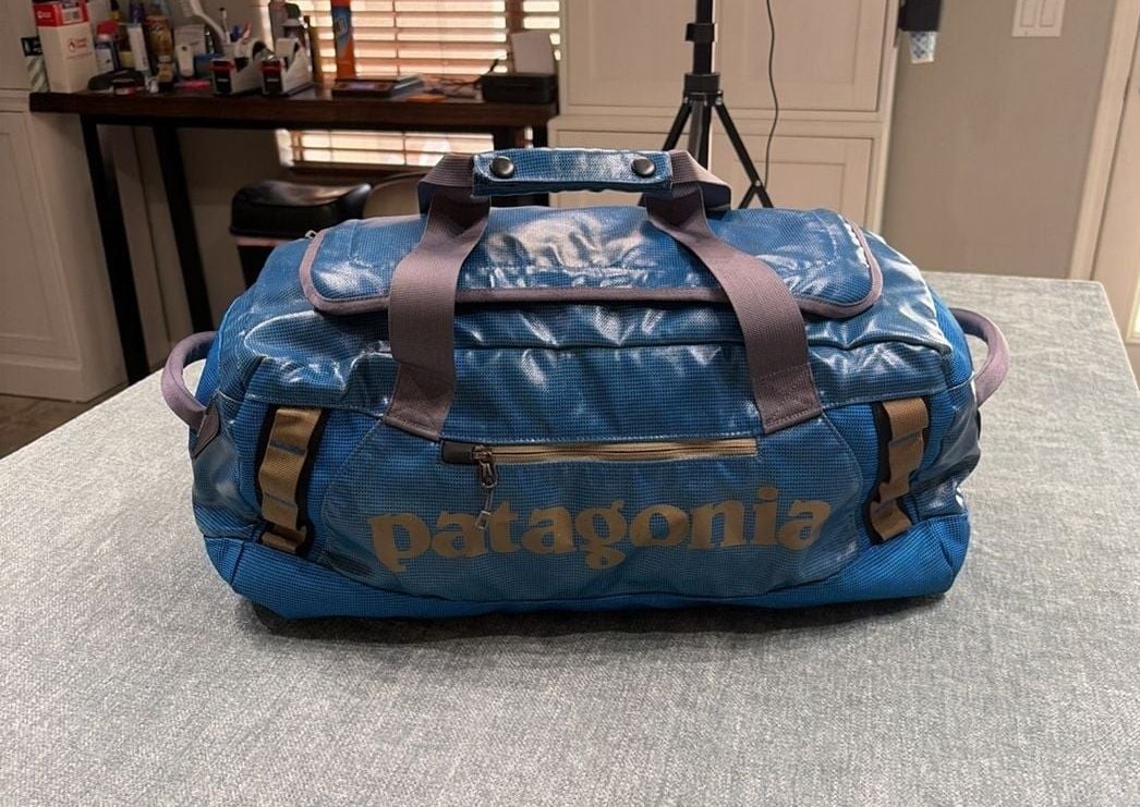 Patagonia Borsa Borsone/Trasporto Foro Nero 45L