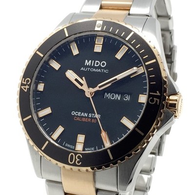 Mido (like new & unworn) Gold Ocean Star 200 Automatic M026.430.22.051.00