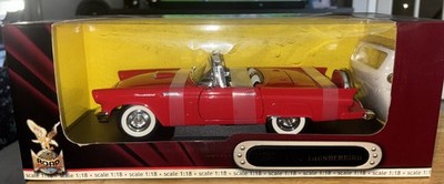 YAT MING Road Signature 1957 FORD THUNDERBIRD Red DIE-CAST METAL