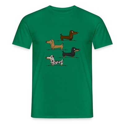 Witzige Dackel Geschenk Für Hundebesitzer Zwergdackel Männer T-Shirt