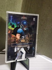 Cooper Dejean 1/1 Wild Card 5 Card Draw Stacked Deck BLACK