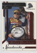 2003 Press Pass Premium Red Reflectors Jeff Green #P49 v0x