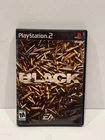 Black PS2 2006 Black Label Complete CIB Manual Mint Disc Tested Working
