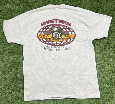 Harley Davidson HOG 10th Anniversary T-Shirt Men's XL Owners Group Vintage 1993