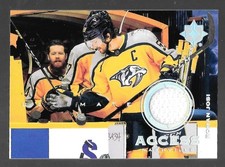 2020-21 Upper Deck Ultimate Collection Access Jersey Roman Josi #UA-RJ