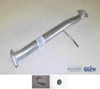 Imasaf Auspuff Mittelrohr+Anbauteile für X-Trail 2.2 Dci 4X4 2003-2013