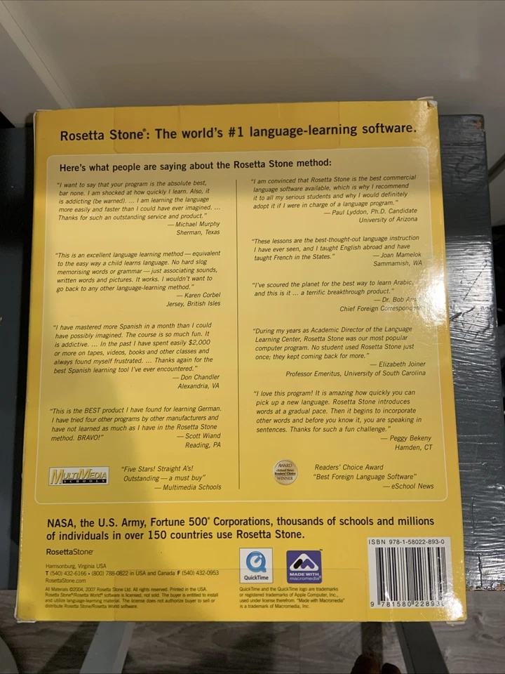 Rosetta Stone Turkish V4 Total Level 1 de Rosetta Stone Staff (2010, DVD) Foto 2 de 2