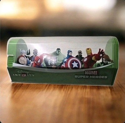  Marvel Super Heroes Disney Infinity 2.0 Power Disc Holder Organizer Green Case