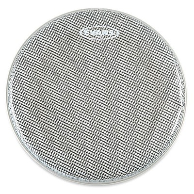 Evans Hybrid Marching Snare Side Head Clear #602 Bistro Black