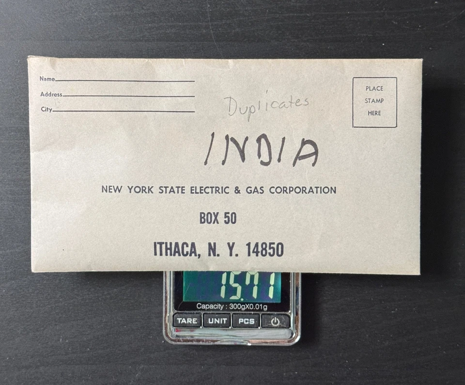 🇮🇳 15.7 g INDIA STAMP LOT Mixed Era Collection-1800s-Antique-Modern-All Types - Image 2 of 4