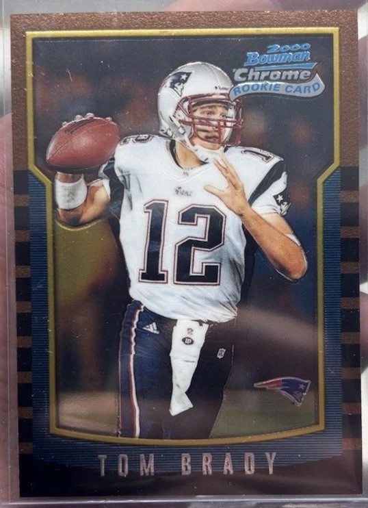 2000 Bowman Chrome - Tom Brady #236 (RC)