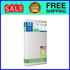 Sealy Baby Serene Duo-Sleek 2-Stage Crib Mattress Waterproof