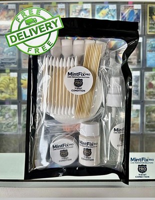 MintFix Pro Full Kit - Komplette Kartenreinigung & Restauration für alle TCG