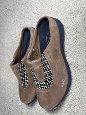 Ryka Women Mule Shoes Nitracel Brown Leather Slip On Size 7,5