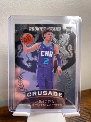 2020-21 Chronicles Basketball LaMelo Ball Crusade Rookie #520 Charlotte Hornets