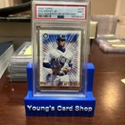 2000 TOPPS CHROME MAGIC MOMENTS #475 KEN GRIFFEY JR. HOF HR AFTER DAD PSA 9