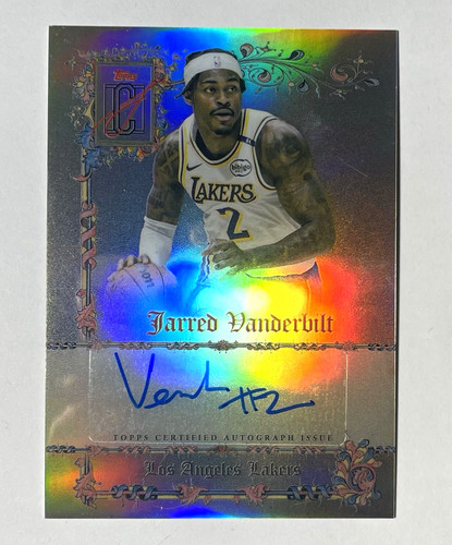 Jarred Vanderbilt – 2025-26 Topps Signature Class Basketball · Manuscripts #MS-JVA Jarred Vanderbilt