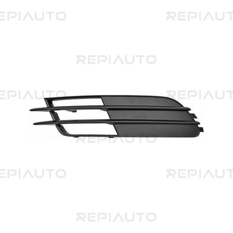 Grille avant gauche noire Audi A6 C7 4G5 Avant phase 1 calandre antibrouillard