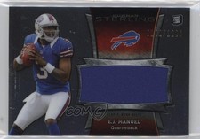 2013 Bowman Sterling Jumbo Rookie Relic 182/1206 EJ Manuel #BSJRR-EJM 06yt