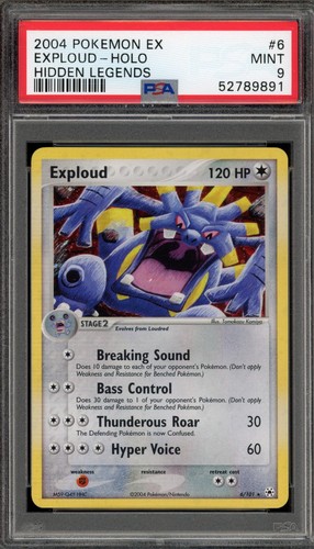 Exploud graded PSA 9 for sale on eBay