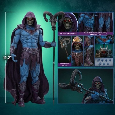 PRE ORDER HOT TOYS Masters of the Universe Movie Masterpiece 1/6 Skeletor