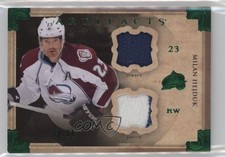 2013 Artifacts Horizontal Emerald Jersey/Patch 22/24 Milan Hejduk #69 Patch 0c3