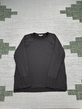 Athleta Shirt Womens Medium Brown Running Pullover 