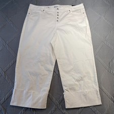 Women's High-Rise Cuffed Straight Jeans - Ava  Viv Size 26