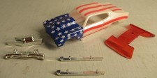 "NEW" DASH CHEVELLE AMERICAN FLAG TJET BODY RED WINDSHIELD 