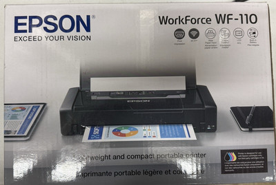 NEW Epson WorkForce WF-110 Wireless Color Inkjet Printer