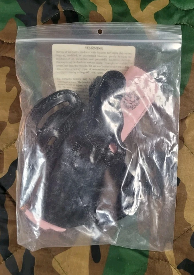 Desantis FDO Sig Sauer P250/P320 Compact Right-hand Owb Black Leather Holster - Image 2 of 4