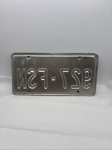Vintage 90s Washington License Plate 927-FSN - Picture 4 of 4